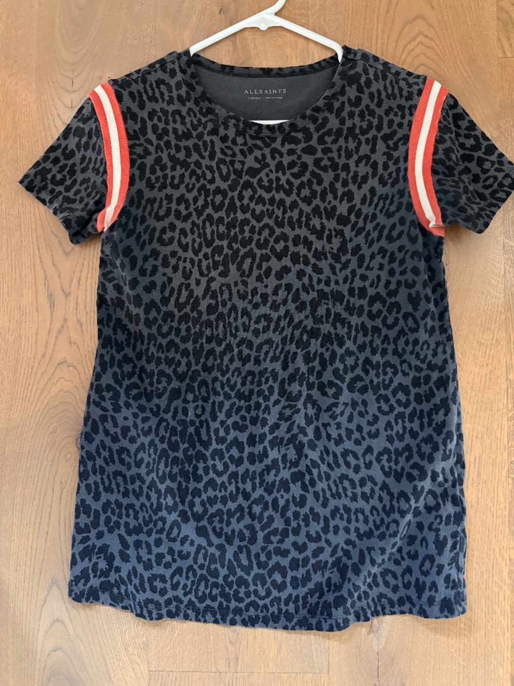 ALL SAINTS  leopard tee